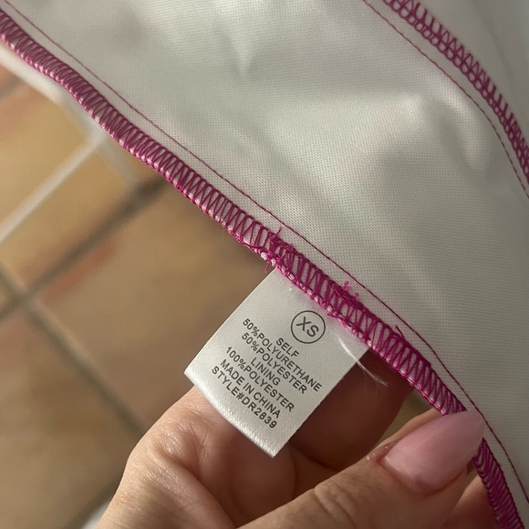 Pink metallic dress - Picture 3 of 10